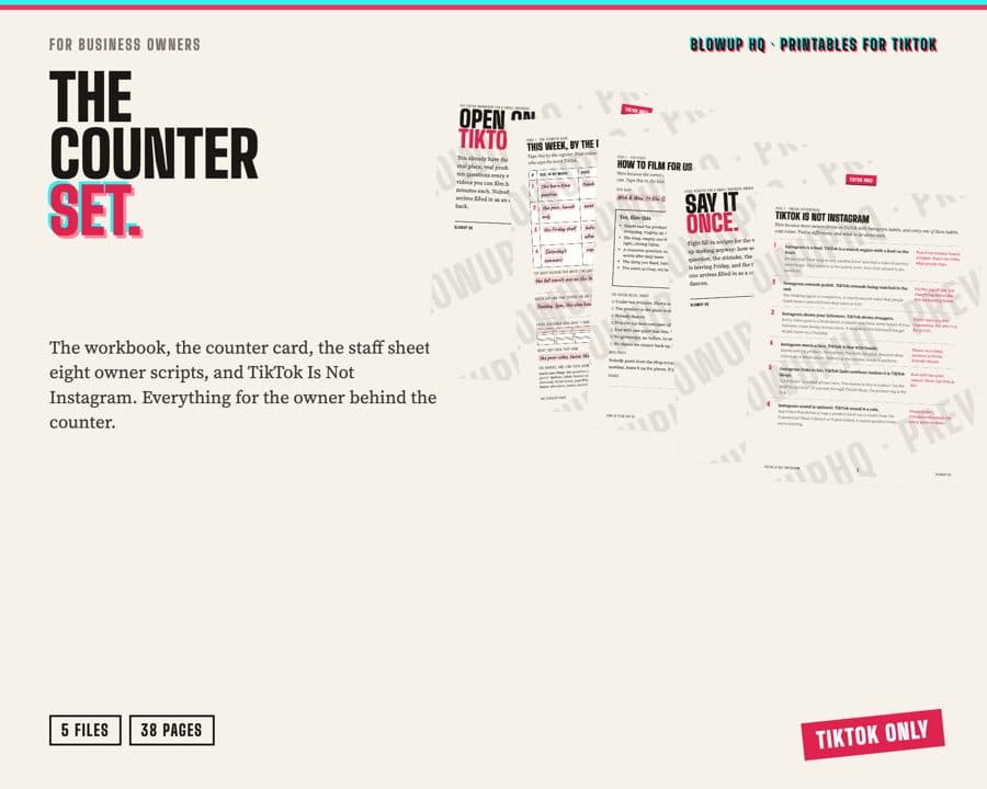 The Counter Set