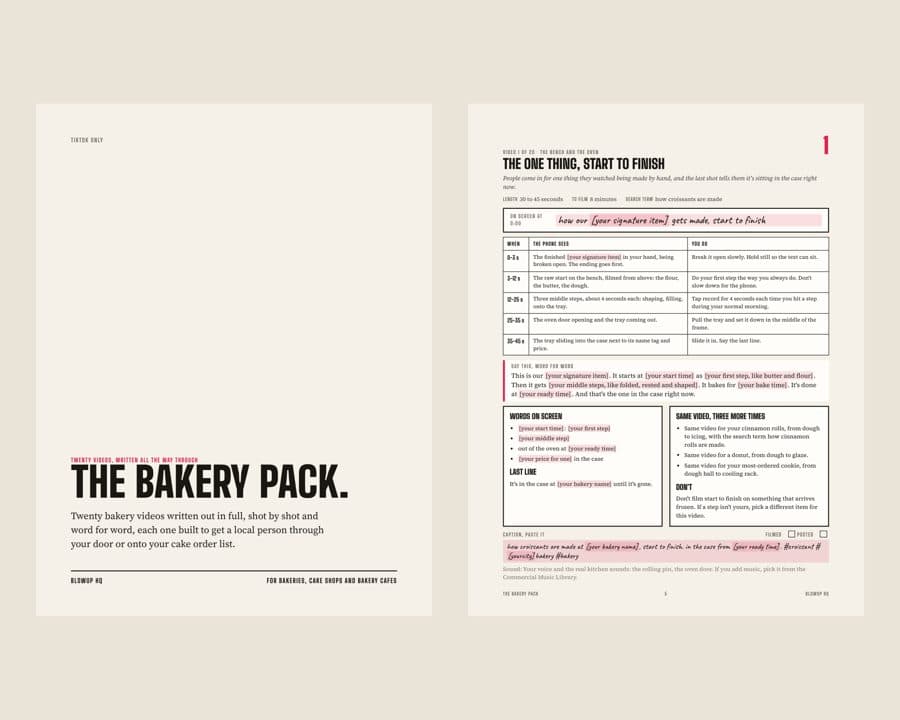 The Bakery Pack