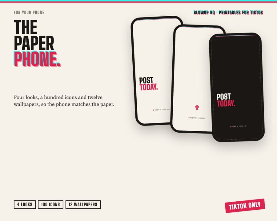 The Paper Phone