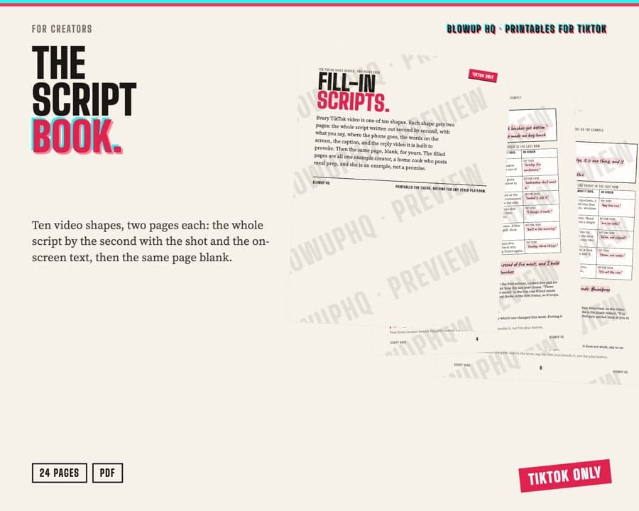 The Script Book